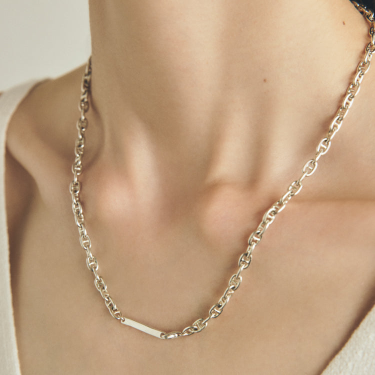 Marina Chain Necklace SV -M-